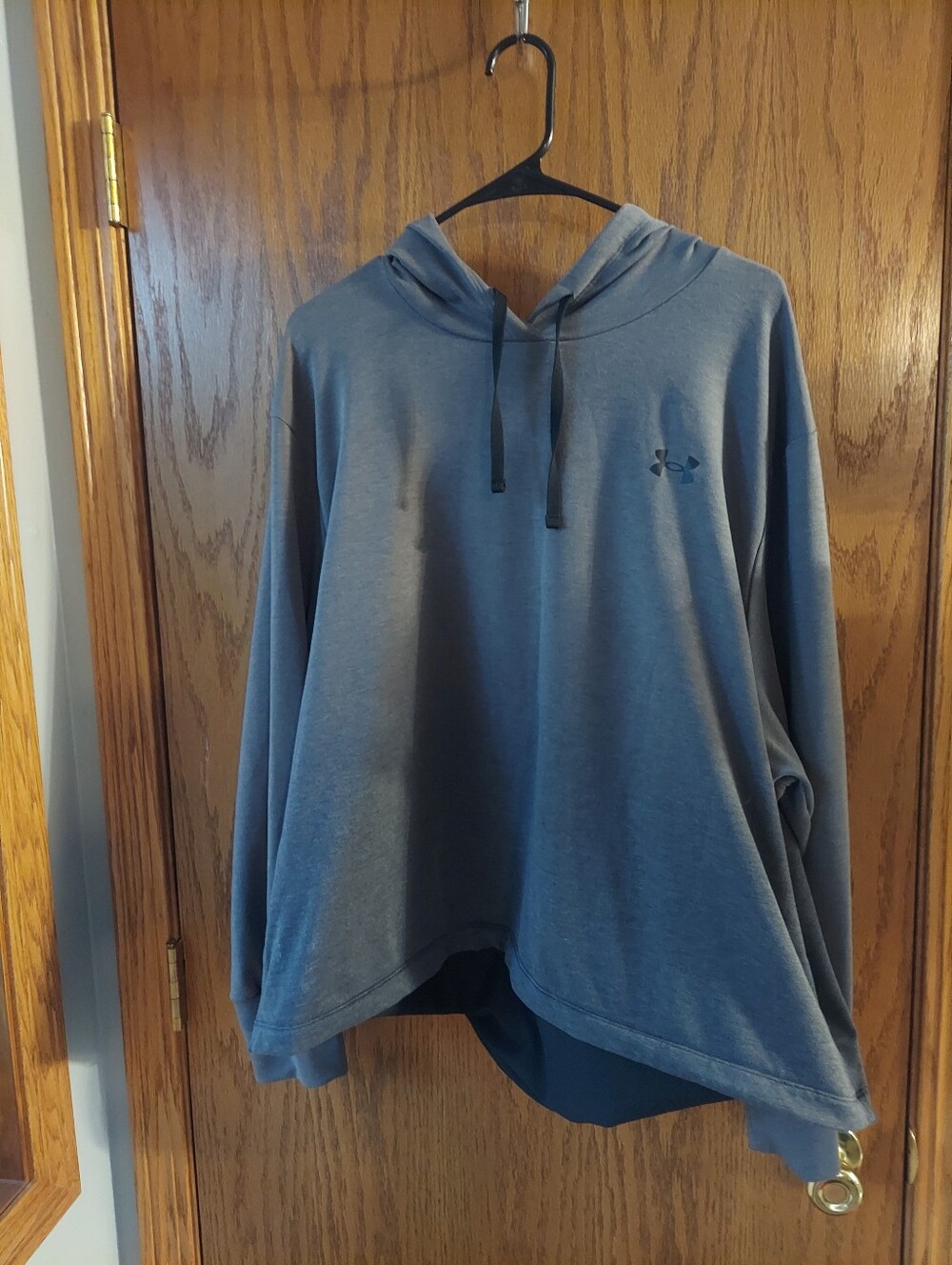 Under Armour Charcoal Gray Loose Fit Pullover Hoodie Size 2X